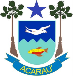 Brasão da cidade de Acarau - CE