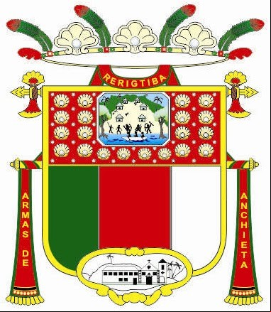 Brasão da cidade de Anchieta - ES