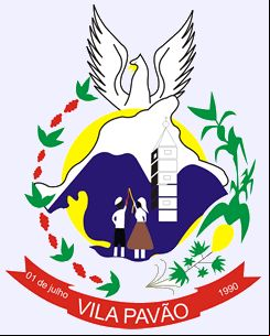 Brasão da cidade de Vila Pavao - ES