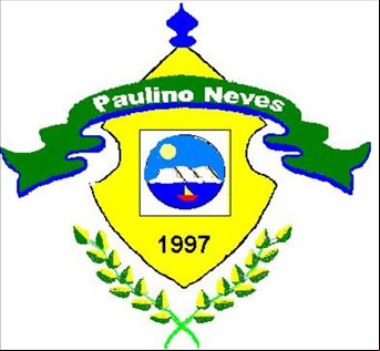 Brasão da cidade de Paulino Neves - MA