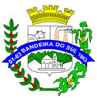 Brasão da cidade de Bandeira Do Sul - MG