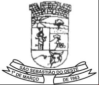 Cidade de SAO SEBASTIAO DO OESTE - MG 