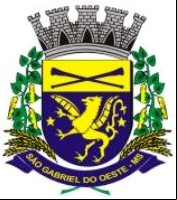 Brasão da cidade de Sao Gabriel Do Oeste - MS