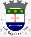 Brasão da cidade de Alhandra - PB