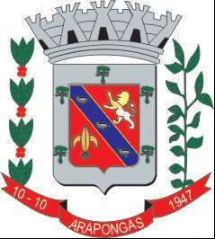 Brasão da cidade de Arapongas - PR