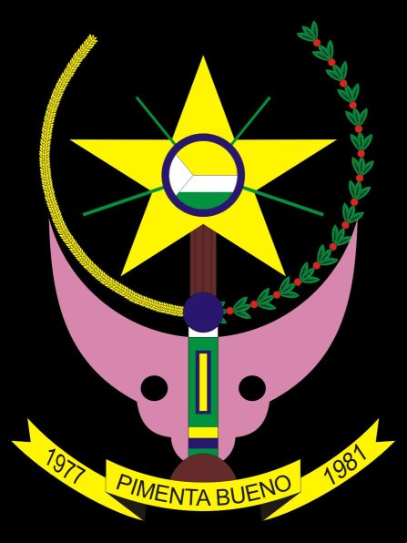 Brasão da cidade de Pimenta Bueno - RO