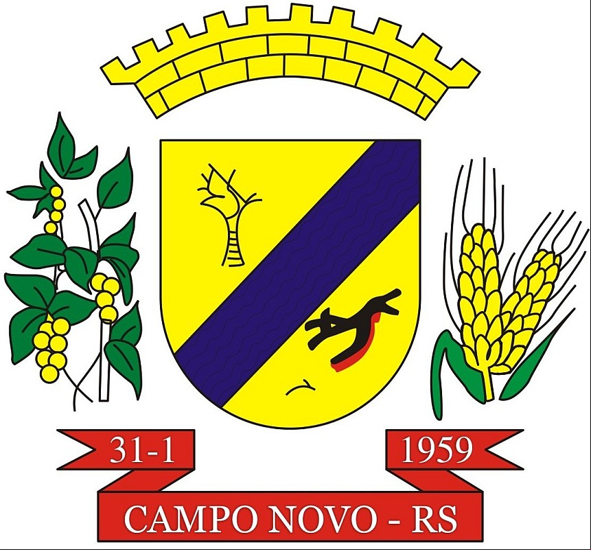 Brasão da cidade de Campo Novo - RS