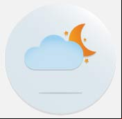 Clima atual: Encoberto